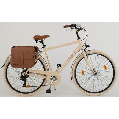 Cityrad VENICE - I LOVE ITALY "Citybike 605 Alu Man" Fahrräder Gr. 54 cm, 28 Zoll (71,12 cm), beige Alle Fahrräder