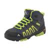 Wanderschuh MCKINLEY "Denali MID AQX J", Gr. 39, grau (anthra, lime), Synthetik, Textil, sportlich, Schuhe, Wasserdicht