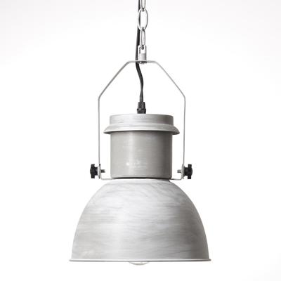 BRILLIANT Pendelleuchte "SALFORD", grau, Lampen, 124 cm Höhe, Ø 23 cm, E27, Metall, grau/betonfarben Image