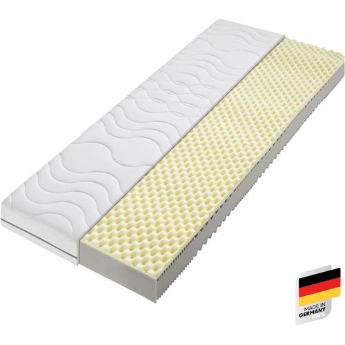 Visco-Matratze BECO ""Nightstyle Visko Matratze 90x200, 100x200, 140x200 cm"", weiß, B:140cm H:17cm L:200cm, Bezug: 100% Polyester. Steppfüllung: 100% Polyester, Matratzen, Matratze, 90x200 cm (H3) von Stiftung Warentest getestet