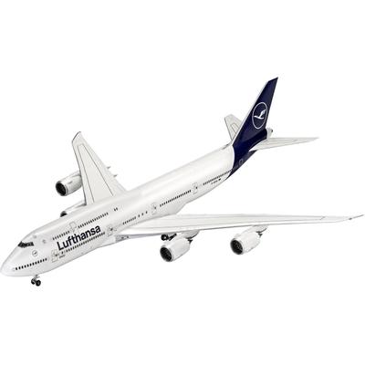 Modellbausatz REVELL "Boeing 747-8, Lufthansa New Livery", weiß, Modellbausätze, KinderL:52,5cm, Kunststoff, Made in Europe, L:52,5cm Image