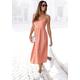 Sommerkleid LASCANA Gr. 44, N-Gr, beige (puder) Damen Kleider Strandkleider