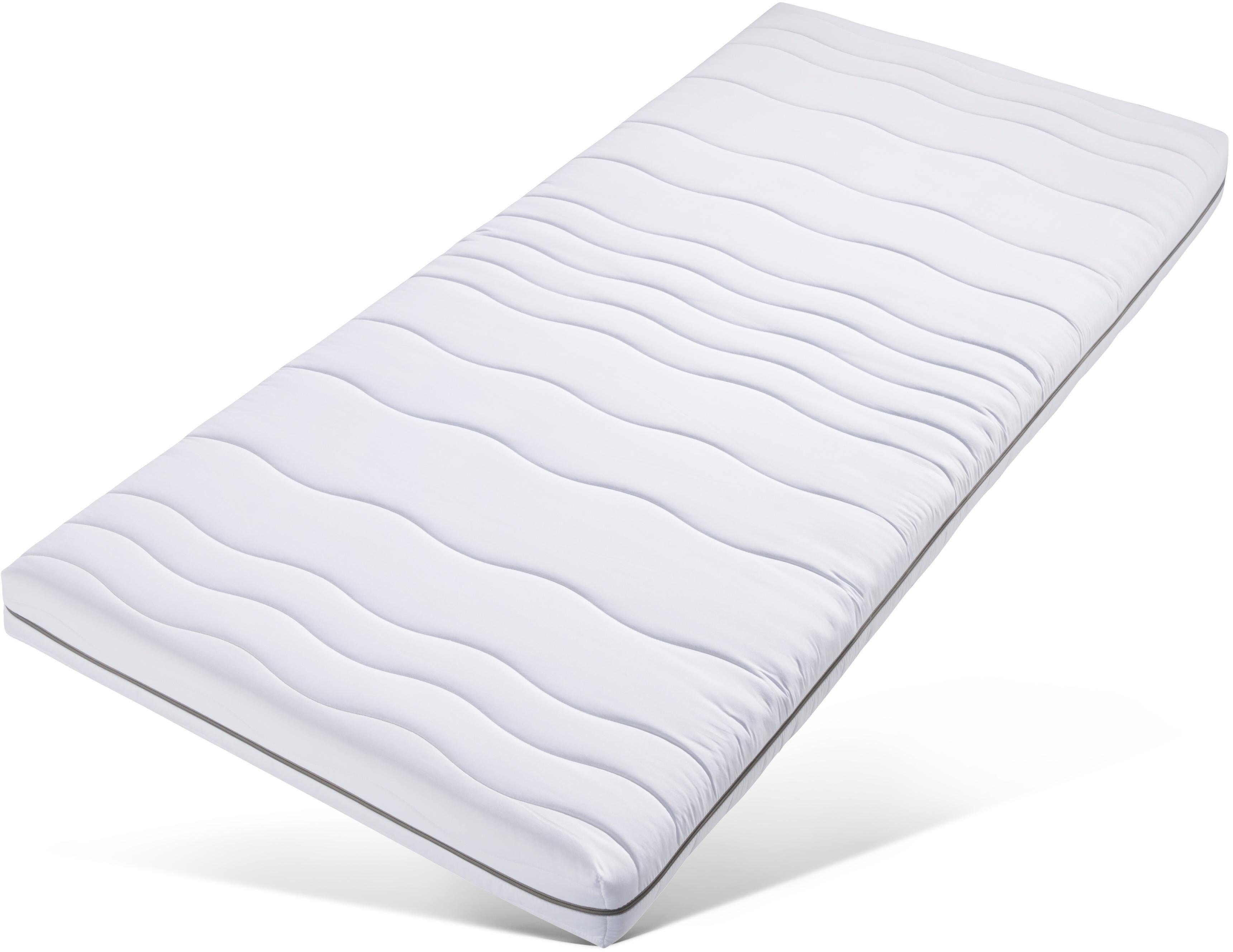 Komfortschaummatratze BECO "Matratze Selection MF, Matratze in 90x200 cm und weiteren Größen", weiß, B:180cm L:200cm, Bezug: 100% Polyester. Steppfüllung: 100% Polyester, Matratzen, Matratze in zwei Höhen 14 oder 22 cm Image