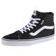 Sneaker VANS "Filmore Hi" Gr. 44, schwarz-weiß (schwarz, weiß) Schuhe Skaterschuh Sneakerboots Schnürboots Sneaker