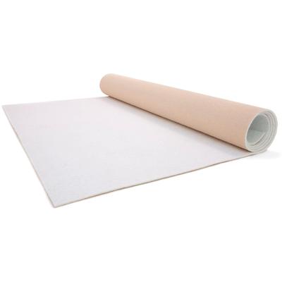Läufer "PODIUM", weiß, B:100cm H:2,6mm L:2800cm, Polypropylen (PP), PRIMAFLOR-IDEEN IN TEXTIL, Teppiche, Breite 100 cm, robuster Nadelfilz, Uni-Farben Image