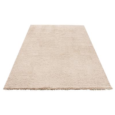 Teppich MY HOME "Desner, Hochflor Teppiche" Gr. 2, beige, B:80cm H:35mm L:150cm, Kunstfaser, Teppiche, Mikrofaser, weich, flauschig, Wohnzimmer, Schlafzimmer, Kinderzimmer Image