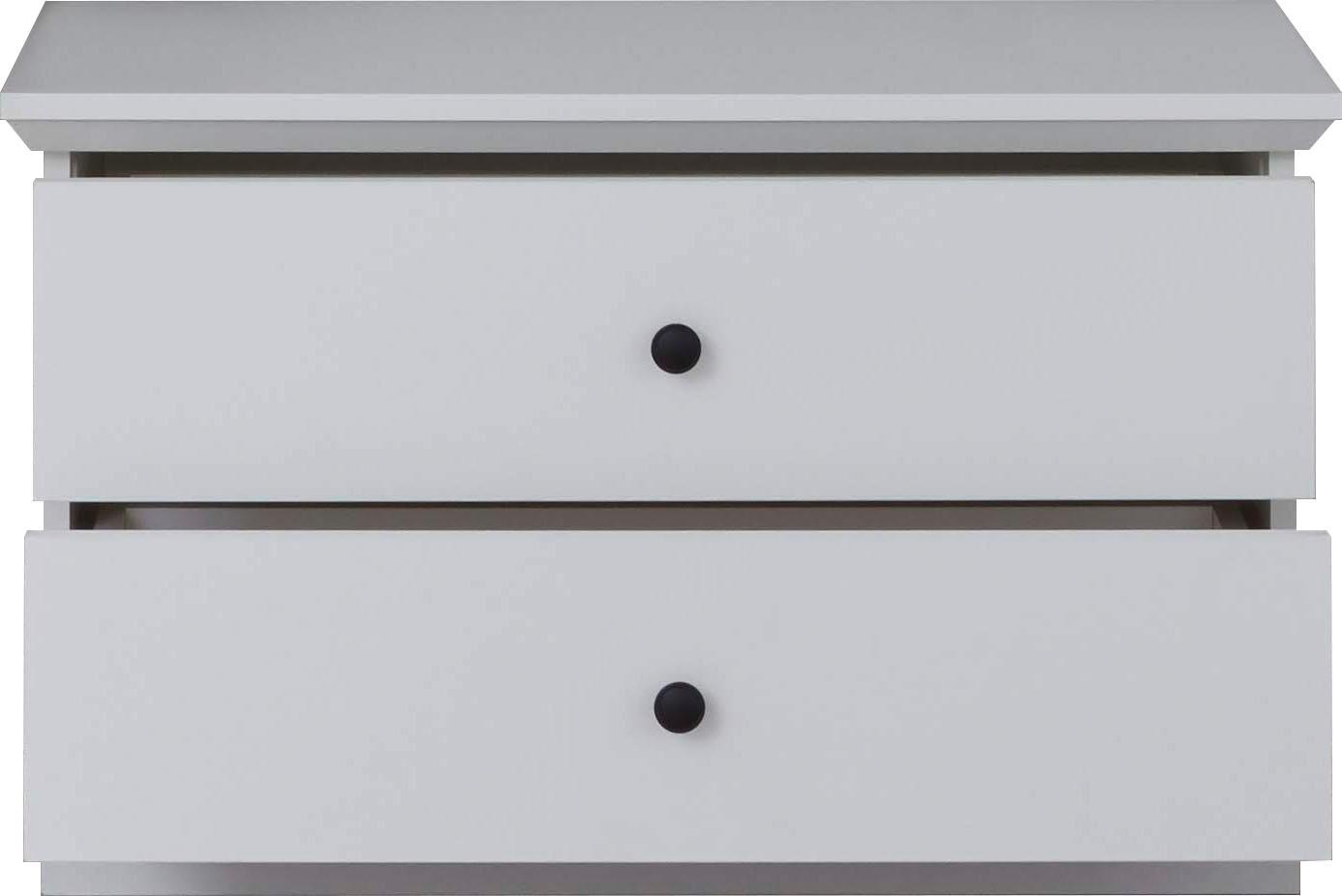 „Sitzbank HOME AFFAIRE „“Örebro““ Sitzbänke Gr. B/H/T: 81 cm x 49 cm x 41 cm, weiß Sitzbank Schuhbank Schuhbänke und Schuhtruhen zeitloser Landhausstil, mit Vollauszug“