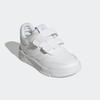 Klettschuh ADIDAS SPORTSWEAR "TENSAUR HOOK AND LOOP", Gr. 25, weiß (cloud weiß, cloud weiß, grau one), Synthetik, Textil, sportlich, Schuhe, für Kinder mit Klettverschluss