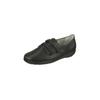 Slipper NATURAL FEET "Kletter Frieda", Damen, Gr. 43, schwarz, Leder, casual, Schuhe, aus flexiblem Hirschleder