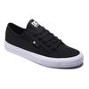 Slipper DC SHOES "Manual", Gr. 10,5(44), schwarz, Obermaterial: Textil (Baumwolle) / Futter: Textil / Außensohle: Gummi, Schuhe