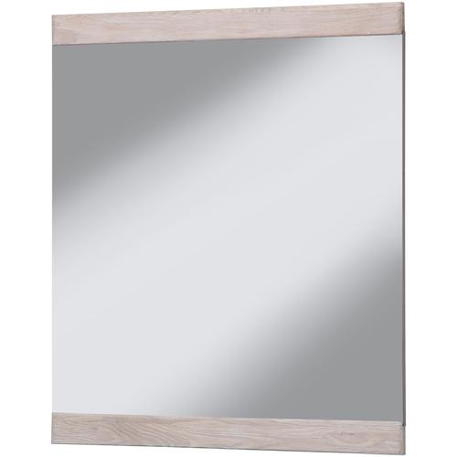 „Badspiegel WELLTIME „“Cadiz““ Spiegel Gr. B/H/T: 60 cm x 69 cm x 2 cm, silberfarben Badspiegel“
