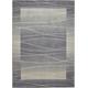 Wollteppich LUXOR LIVING "Lineo" Teppiche Gr. B/L: 120 cm x 180 cm, 14 mm, 1 St., silberfarben Esszimmerteppiche