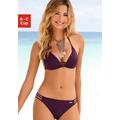 Triangel-Bikini BRUNO BANANI Gr. 36, Cup A, rot (bordeau) Damen Bikini-Sets Ocean Blue