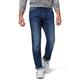 5-Pocket-Jeans TOM TAILOR "Josh" Gr. 38, Länge 34, blau (mid stone washed denim) Herren Jeans 5-Pocket-Jeans