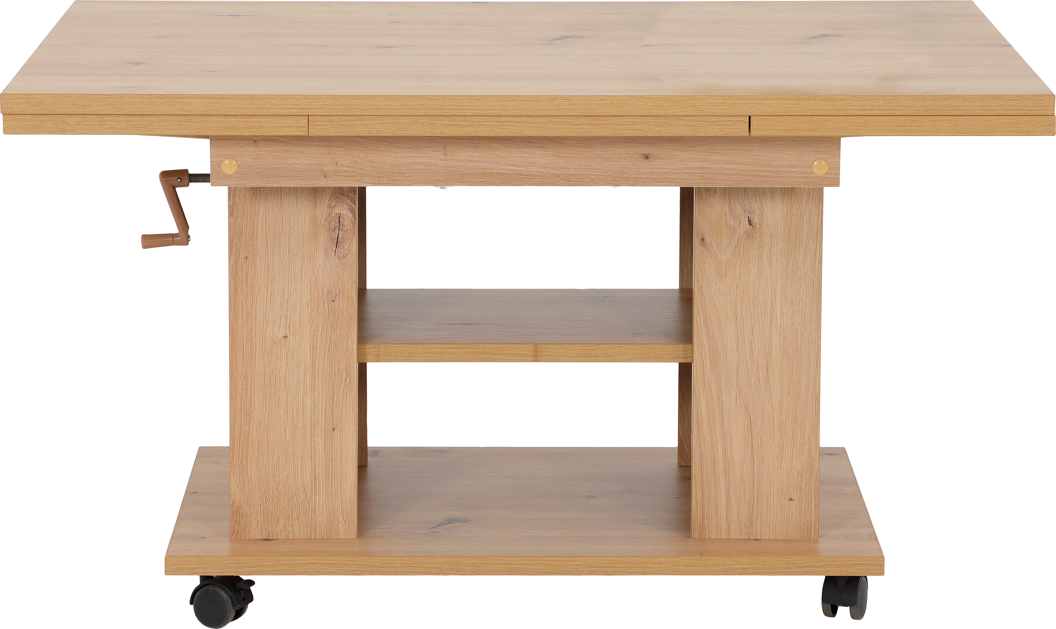 Couchtisch HELA "Couchtisch Emil", braun (artisan eiche), B/H/T: 142cm x 61cm x 68cm, Tische, Couchtisch