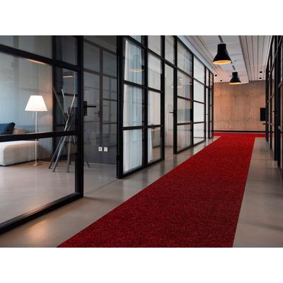 Läufer "Schmutzfangläufer PICOLLO, Made in Belgium", rot, B:100cm H:8mm L:250cm, Polypropylen (PP), PRIMAFLOR-IDEEN IN TEXTIL, Teppiche, Schmutzfangläufer, Schmutzfangmatte, meliert, strapazierfähig, rutschhemmend Image