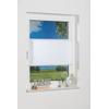 Plissee K-HOME "Klemmfix Pisa" Gr. 21, weiß, B:55cm H:130cm, Obermaterial: 100% Polyester, Plissees, Crushed-Optik
