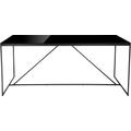 Esstisch INOSIGN "Esra" Tische Gr. B/H/T: 180 cm x 76 cm x 90 cm, schwarz (schwarz, schwarz, schwarz) Esstische rechteckig