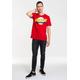 T-Shirt LOGOSHIRT "Bazinga - The Big Bang Theory" Gr. XXXL, rot Herren Shirts T-Shirts