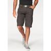 Cargobermudas MAN'S WORLD, Herren, Gr. 54, N-Gr, grau, Obermaterial: 100% Baumwolle, unifarben, casual, normal knieumspielend, Hosen, auch in Großen Größen, Topseller