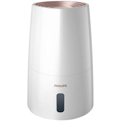 Luftbefeuchter PHILIPS "HU3916/10 3000 Serie", rosa (weiß, roségold), B:25cm H:37,5cm T:25cm, Luftbefeuchter, für 45 m² Räume, mit NanoCloud-Technologie Image