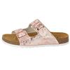 Pantolette LICO "Pantolette Bioline Platino", Gr. 38, rosa, Synthetik, Schuhe