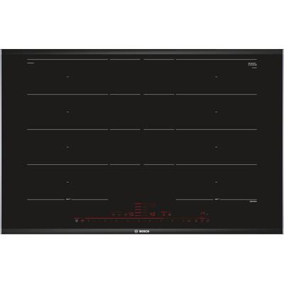 BOSCH Flex-Induktions-Kochfeld, schwarz, B:81,6cm H:5,1cm T:52,7cm, Kochfelder, DirectSelect Premium für einfachen & intuitiven Bedienkomfort