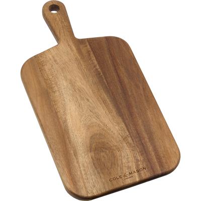 Schneidebrett COLE & MASON "Barkway", braun, B:21cm H:2cm L:42cm, Akazienholz, Schneidebretter, aus Akazienholz klein Image