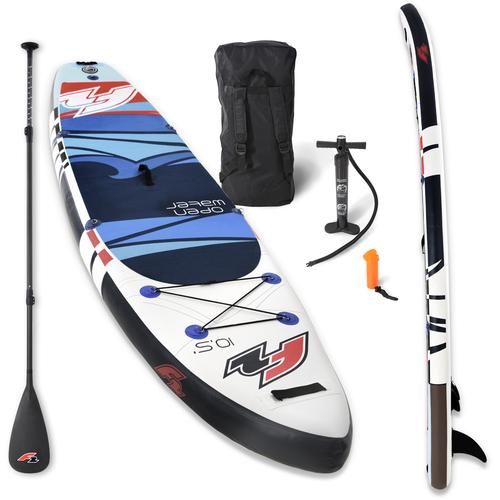 „SUP-Board F2 „“Open Water““ Wassersportboards Gr. 10,5 320 cm, blau Stand Up Paddle“