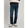 Regular-fit-Jeans PEPE JEANS "CASH", Herren, Gr. 31, Länge 32, blau (dunkelblau), Denim/Jeans, Obermaterial: 99% Baumwolle, 1% Elasthan, leichte Abriebeffekte, modisch, normal lang, Jeans
