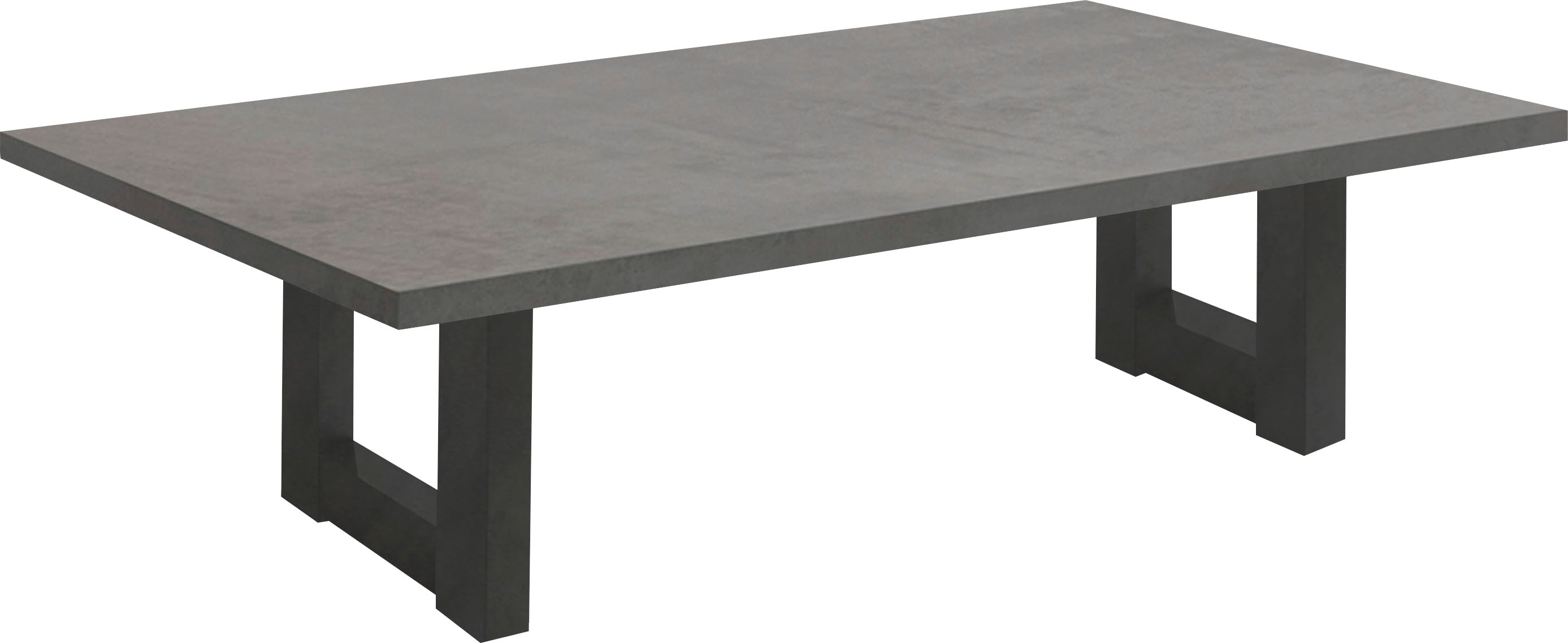 Couchtisch MÄUSBACHER "TOPSELLER", grau (schwarzstahl, graphit, schwarzstahl, graphit), B:140cm H:47cm T:70cm, Tische, Couchtisch Eckige Couchtische Holz-Couchtische, Tisch, U-Gestell