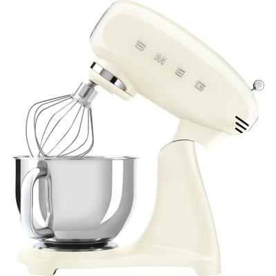 SMEG Küchenmaschine "SMF03CREU Creme", beige (cremefarben), B:40,2cm H:37,8cm T:22,1cm, Küchenmaschinen