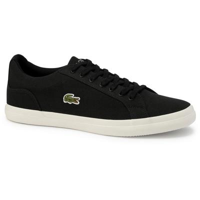 Sneaker LACOSTE "LEROND BL 2 CMA", Gr. 41, schwarz, Textil, sportlich, Schuhe