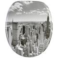 WC-Sitz SANILO "Skyline New York" WC-Sitze grau WC-Sitze