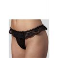 String PETITE FLEUR GOLD Gr. 48/50, schwarz Damen Unterhosen Slips