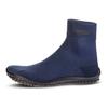 Barfußschuh LEGUANO "CLASSIC", Damen, Gr. M (40/41), blau (dunkelblau), Textil, sportlich, Schuhe Barfußschuh Schlupfboots Sockboots Sommerschuh, Bequemschuh, Komfortschuh, Flats, Schlupfboots mit dehnbarem Schaft