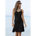 Strandkleid BEACHTIME Gr. 38, N-Gr, schwarz Damen Kleider Strandkleider