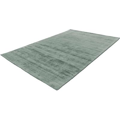 Teppich KAYOOM "Luxury 110" Gr. 3, grün (mint), B:120cm H:13mm L:170cm, Viskose, Teppiche, Kurzflor, meliert, handweb, Wohnzimmer Image