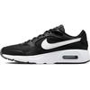 Sneaker NIKE SPORTSWEAR "AIR MAX SC", Gr. 38, schwarz-weiß (schwarz, weiß), Leder, Textil, sportlich, Schuhe