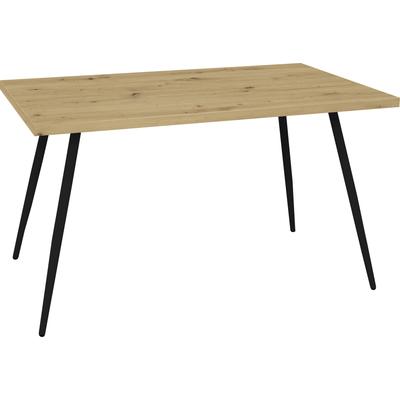 Schreibtisch MÄUSBACHER "Big System Office", schwarz (schwarz matt, asteiche, schwarz, asteiche), B:120cm H:75cm T:70cm, Tische, Breite 120 cm Image