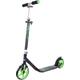 Scooter HUDORA "Hornet CLVR 200" schwarz (schwarz, grün) Cityroller