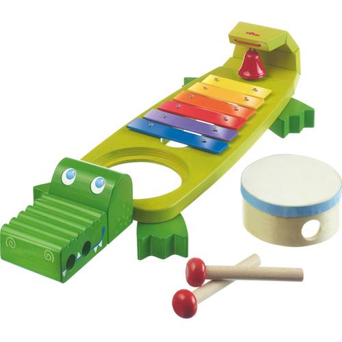 "Spielzeug-Musikinstrument HABA ""Klang-Kroko"" Spielzeug-Musikinstrumente bunt Altersempfehlung Spielzeug-Musikinstrumente"