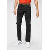 Chinohose TOM TAILOR DENIM, Herren, Gr. 30, Länge 34, schwarz, Obermaterial: 97% Baumwolle, 3% Elasthan, unifarben, casual, schmal lang, Hosen, leicht vorgewaschen