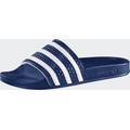 Badesandale ADIDAS ORIGINALS "ADILETTE" Gr. 39, blau (adiblue, white, adiblue) Schuhe Badelatschen Pantolette Schlappen Strandaccessoires Badeschuhe