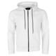Kapuzensweatjacke TOP GUN "TG22005", Herren, Gr. 56 (XXL), weiß, Material: 80% Baumwolle / 20% Polyester, Sweatjacken
