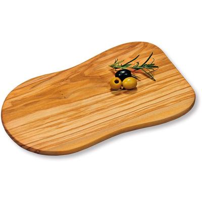 Schneidebrett MULEX "Toscana", braun (holzfarben), B:18cm H:1,2cm L:29cm, Olivenholz, Schneidebretter, jedes Teil ein Unikat dank der besonderen Maserung. Handmade