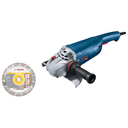 „BOSCH PROFESSIONAL Winkelschleifer „“GWS 22-230 J““ Schleifmaschinen blau Winkelschleifer“