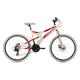 Mountainbike KS CYCLING "Topeka" Fahrräder Gr. 44 cm, 26 Zoll (66,04 cm), rot (weiß, rot) Full Suspension