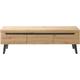 Lowboard INOSIGN "Torge" Sideboards Gr. B/H/T: 160 cm x 50 cm x 40 cm, 3, braun (eiche artisan dekor) Lowboards