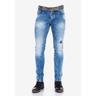 Bequeme Jeans CIPO & BAXX Gr. 32, Länge 34, blau Herren Jeans im trendigen Look